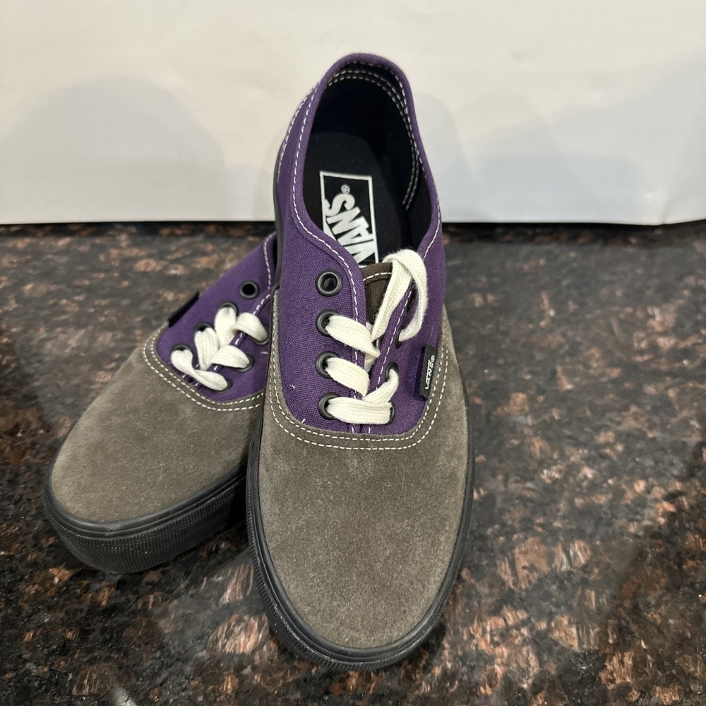 Vans Gothic Grape Skate Shoes Purple Brown Womens 5.5 Mens 4 Sneakers Low Top